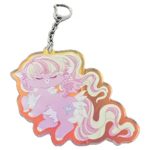 Magical Rainbow Kitty Key Chain *