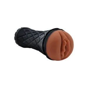 Masturbator DREAMTOYS MARLY. simulare vaginală realistă cu material moale si flexibil. lungime 22.5 cm. culoare maro