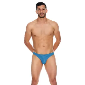 Men&#39;s Microfiber Open Back Underwear Blue L/Xl