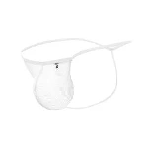 Mesh Boy Thong White S/M