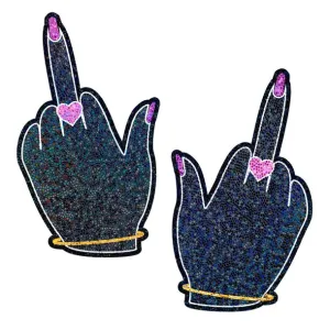 Middle Finger Pasties by Naughty Pastease