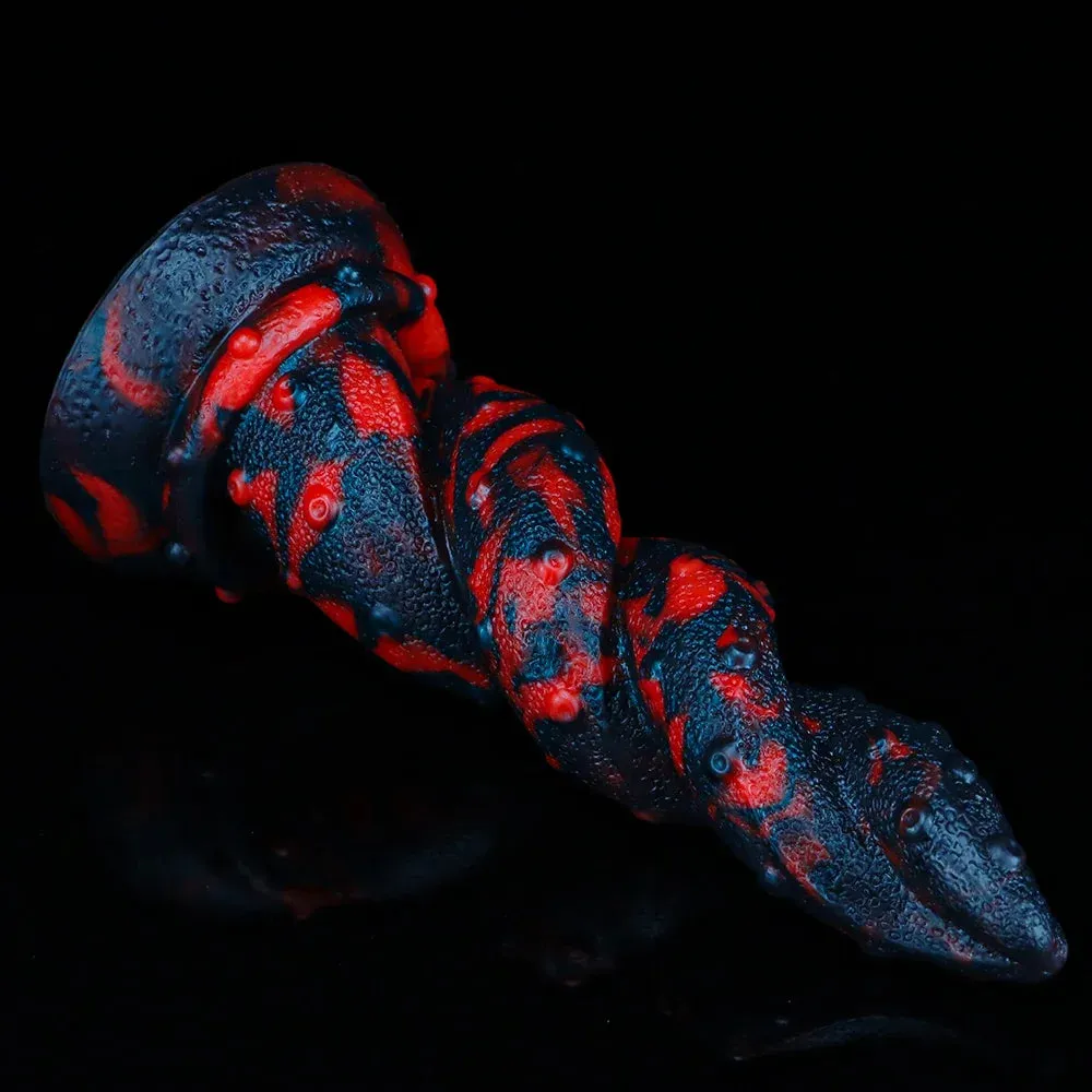 Monster Dildo Butt Plug - Exotic Dragon Tentacle Dildos Big Threads Anal Sex Toys