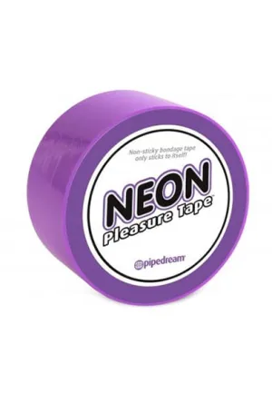 Neon Bondage Tape in Purple