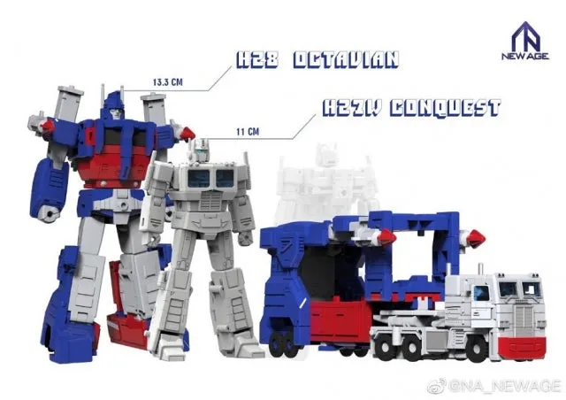 NewAge Toys - The Legendary Heroes - H27W Conquest & H28 Octavian (Set of 2)