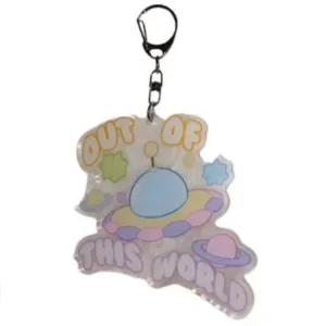 Out of This World Space Key Chain *
