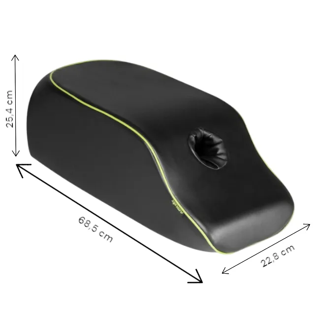 Pernă de sex LIBERATOR Fleshlight On A Mission. cu orificiu pentru masturbator. mobilier pentru jocuri erotice. culoare negru