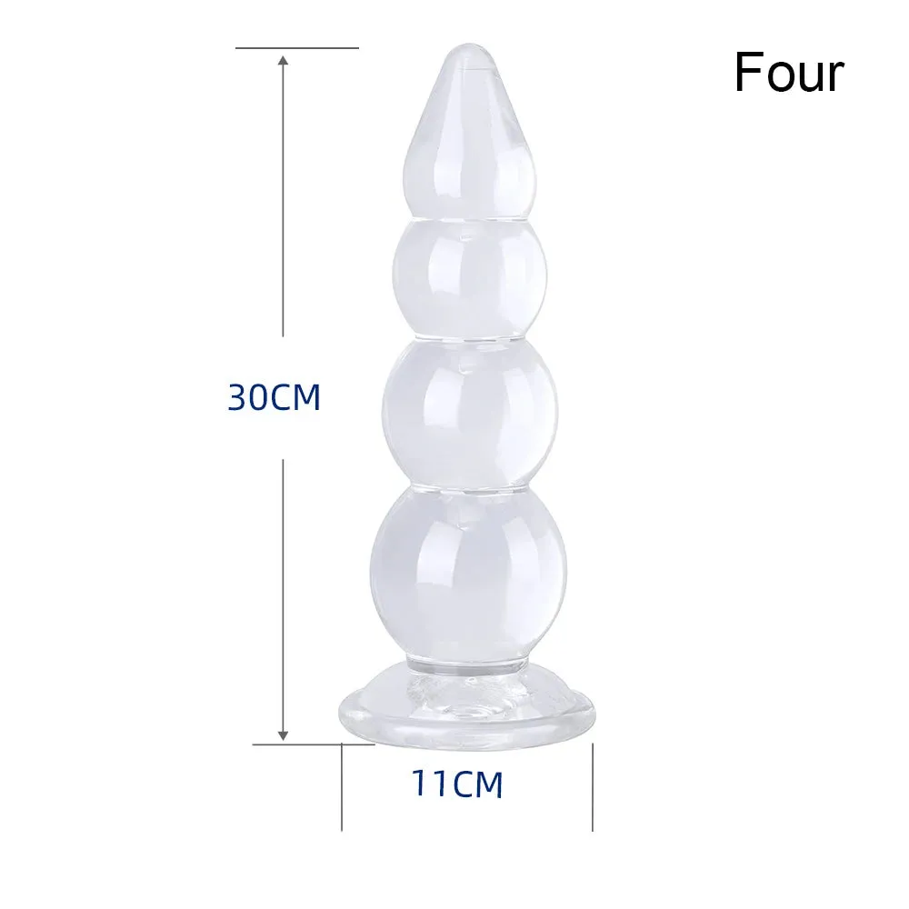Phoenix 1.0KG Extreme Butt Plug 12 | Suction Cup | Free black Satin Bag