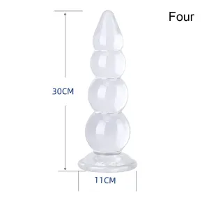 Phoenix 1.0KG Extreme Butt Plug 12 | Suction Cup | Free black Satin Bag