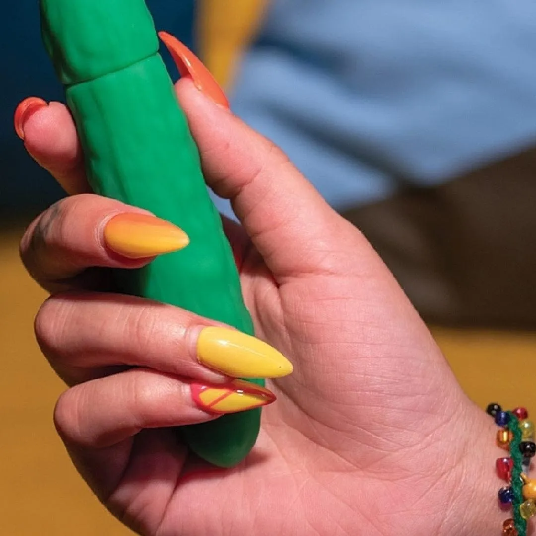 Pickle Emojibator Ultra Discreet First Time Bullet Vibrator