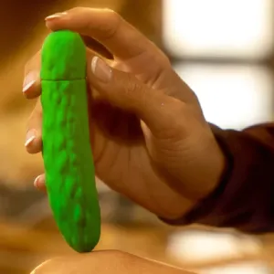 Pickle Emojibator Ultra Discreet First Time Bullet Vibrator