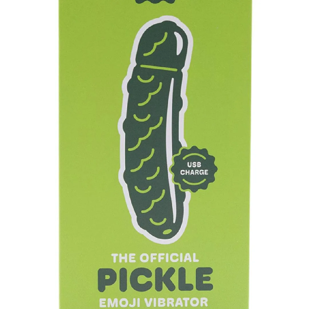 Pickle Emojibator Ultra Discreet First Time Bullet Vibrator