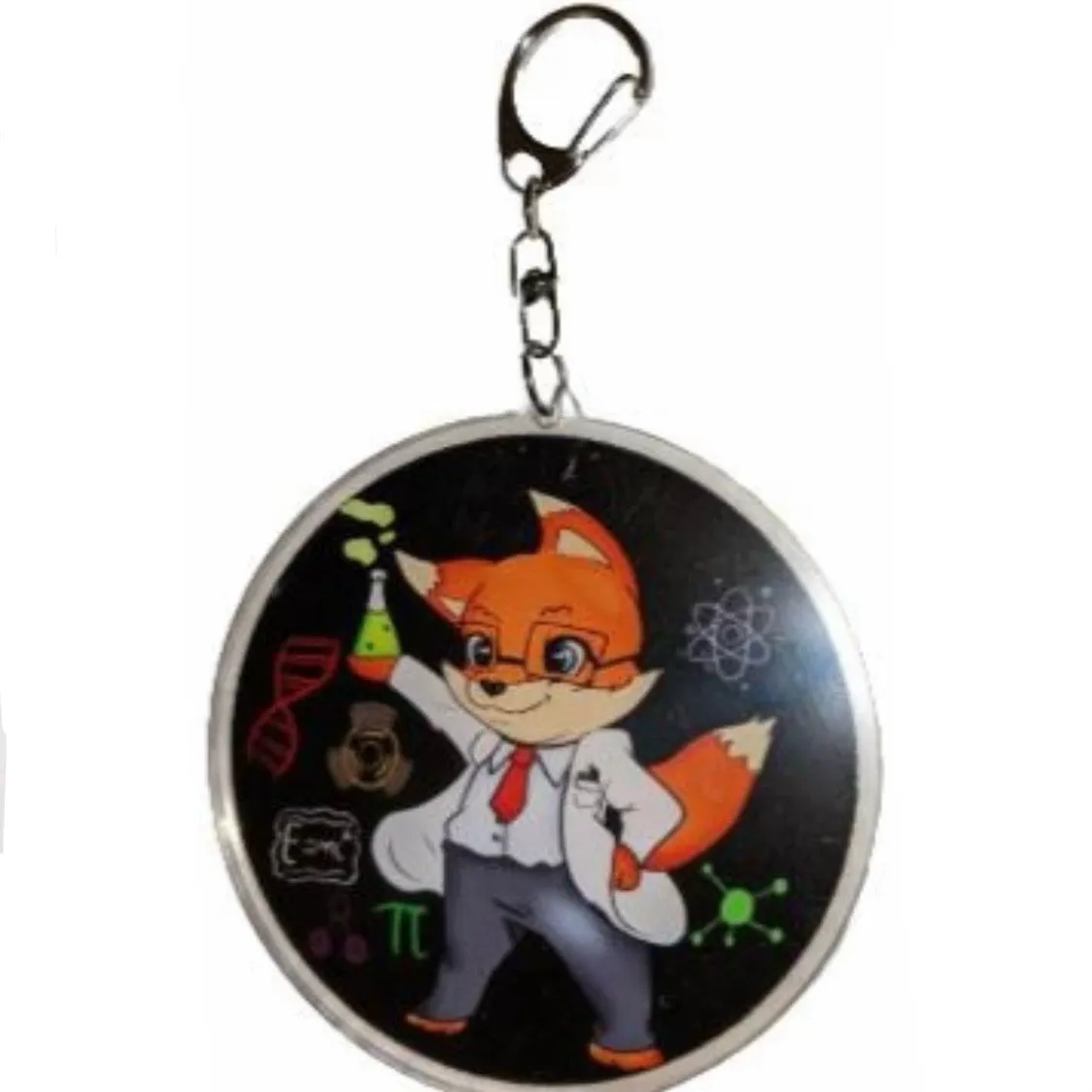 Professor Fox Key Chain *