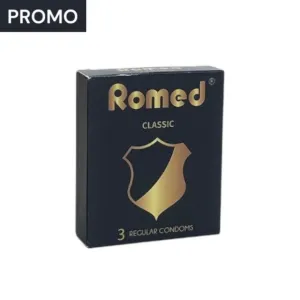PROMO: Prezervative Romed - Classic. lubrifiate si rezistente. 1 x 3 buc
