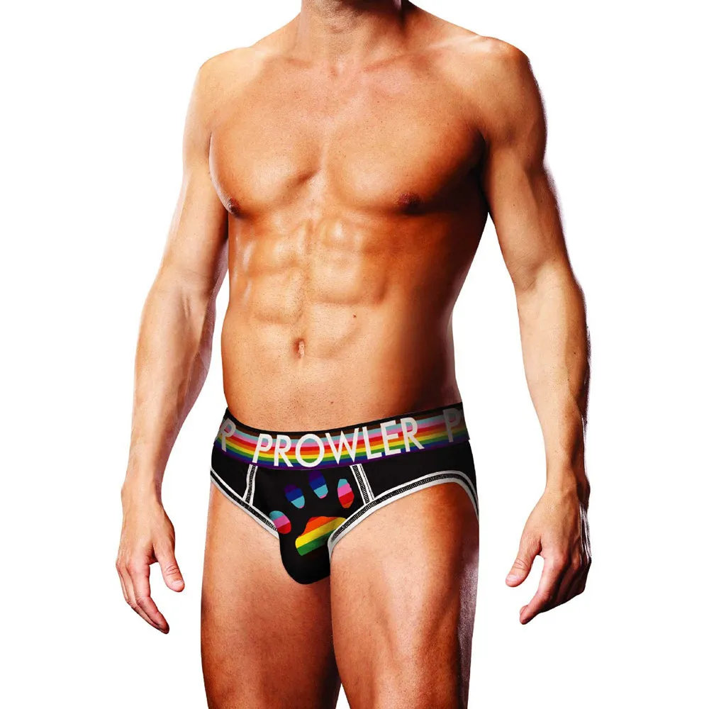 Prowler Oversized Paw Open Brief Black S