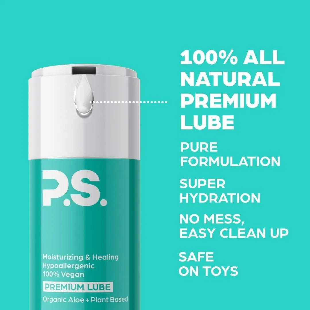 P.S. Organic Aloe   Plant Based Lube