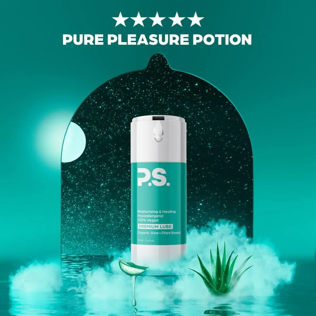 P.S. Organic Aloe   Plant Based Lube