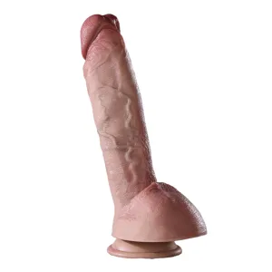 Real Cocks Perfect 10 Realistic Silicone Dildo | Suction Cup | Free Satin Bag
