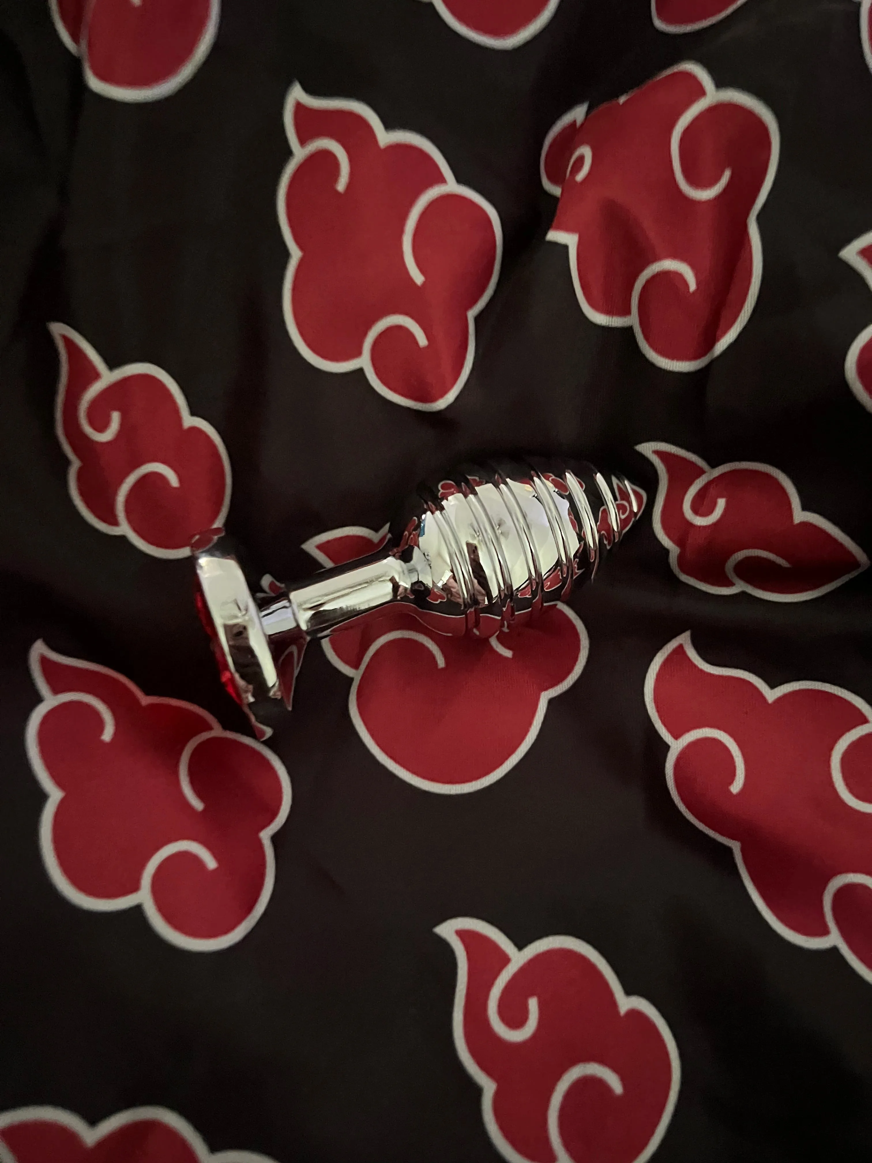 Red Jeweled Butt Plug