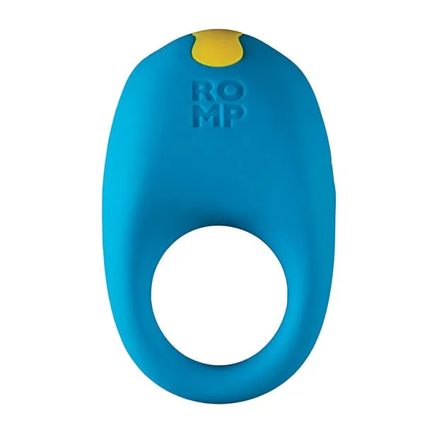 Romp - Juke Vibrating Silicone Cock Ring (Blue)