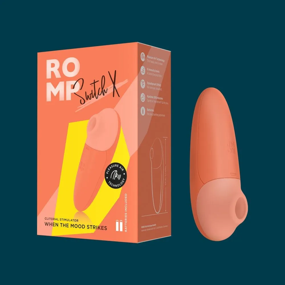Romp - Switch X Clitoral Air Stimulator (Orange)