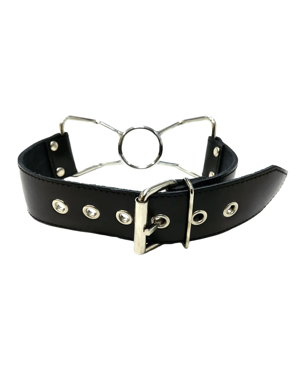 Rouge Leather Spider Gag