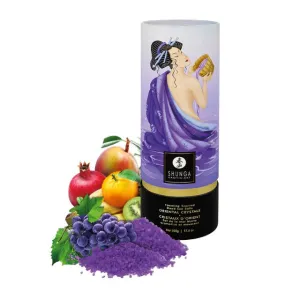 Sare de baie SHUNGA Oriental Crystals Exotic Fruits. cu sare de mare din Marea Moartă. cu efect afrodisiac. 500 gr