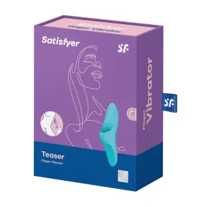 Satisfyer Teaser Finger Vibration Light Blue