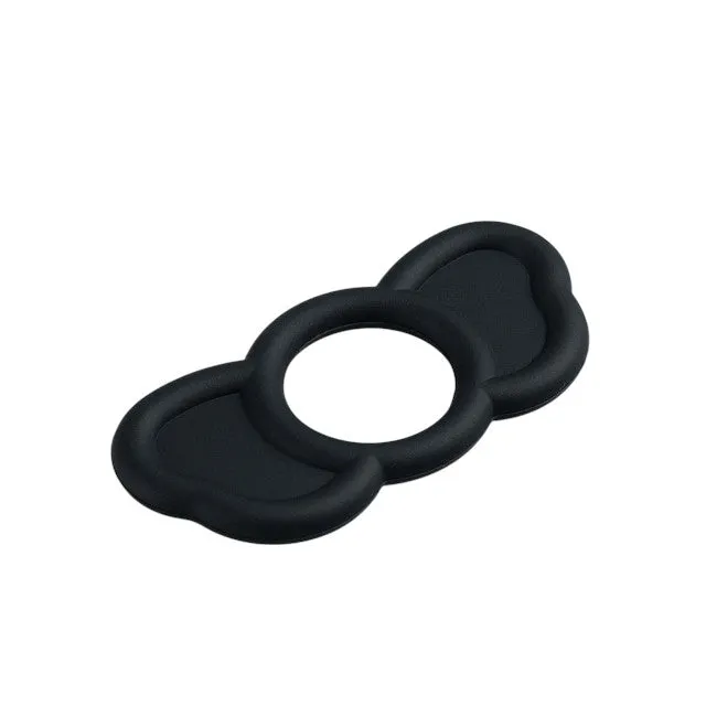 Set 3 inele pentru penis B SERIES POWER Elephant Rings. pentru stimularea erectiei. din silicon. negru. diametre 18 mm / 23 mm / 26mm