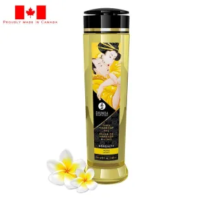 Shunga Erotic Massage Oil Serenity Monoi 8oz