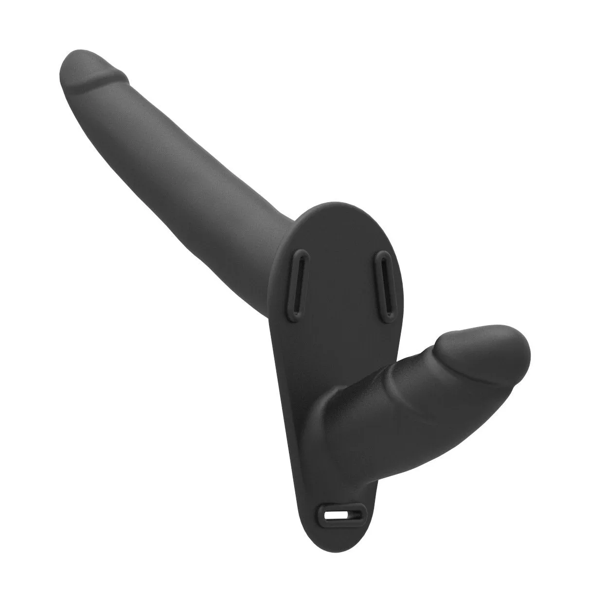 Silicone Double Penis Hollow Strap-On Set