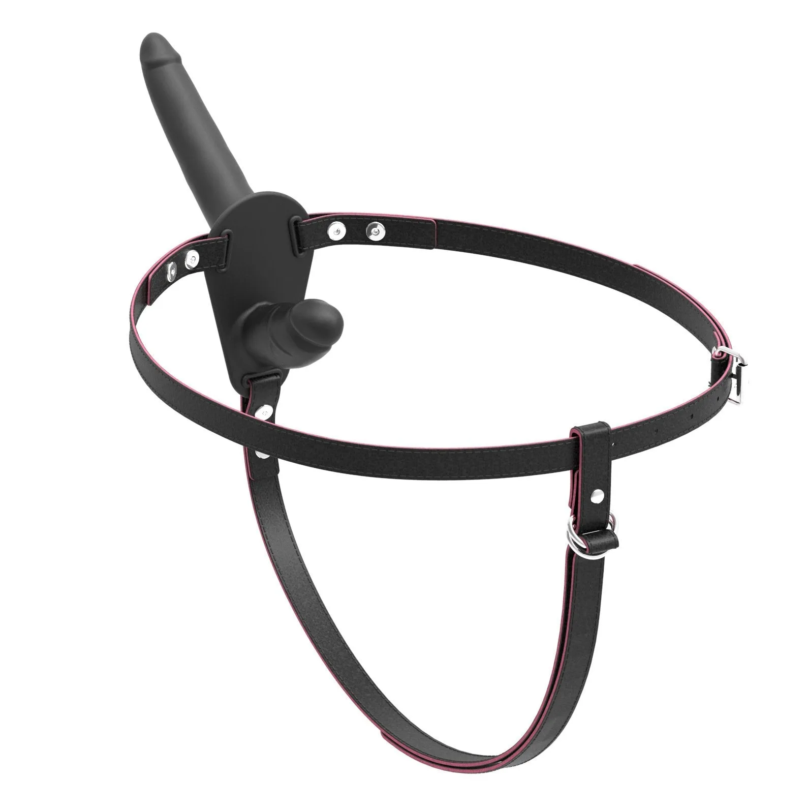 Silicone Double Penis Hollow Strap-On Set