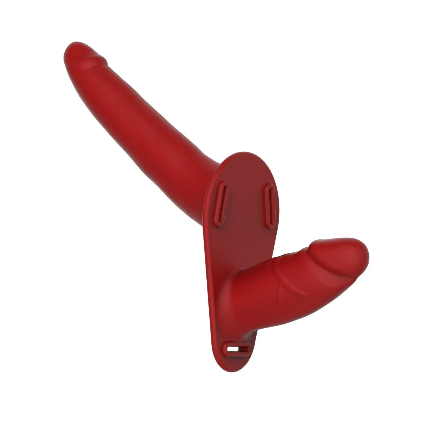 Silicone Double Penis Hollow Strap-On Set