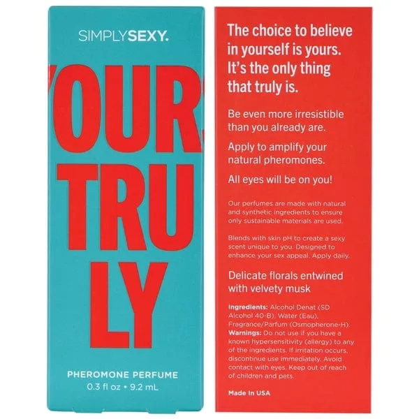 Simply Sexy Yours Truly Pheromone Infused Perfume