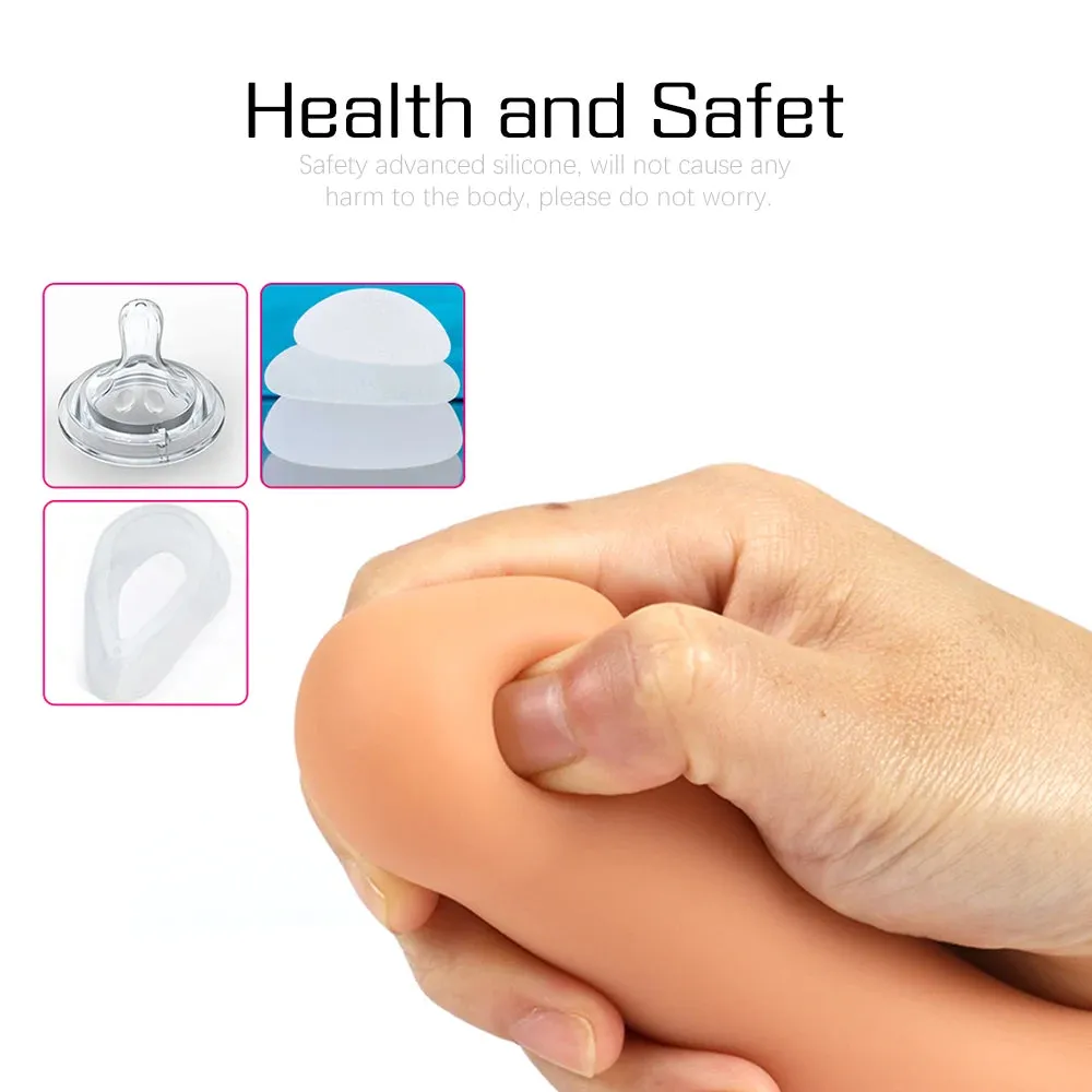 Slender Anal Dildo Butt Plug - Silicone Suction Cup Dildo G Spot Prostate Massage