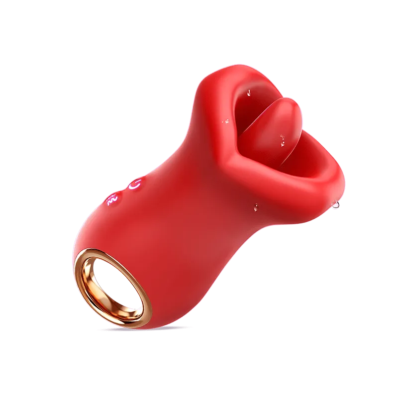 Slick | 3 in 1 Kissing and Licking Female Vibrator Sex Toy