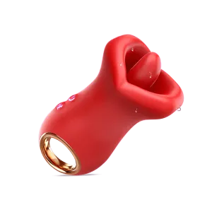 Slick | 3 in 1 Kissing and Licking Female Vibrator Sex Toy
