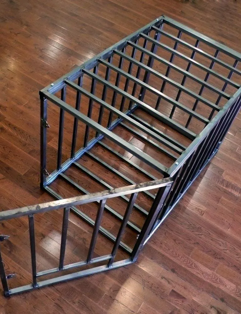 Steel Puppy Cage. Deluxe