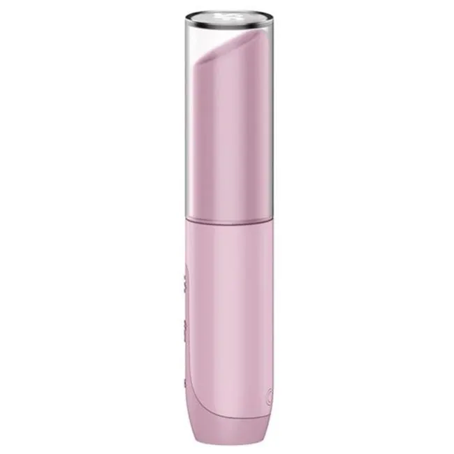 Stimulator clitoris SATISFYER SECRET KISS. design discret și compact. 11 funcții de vibrație. 3 viteze. rezistent la apă IPX7. roz