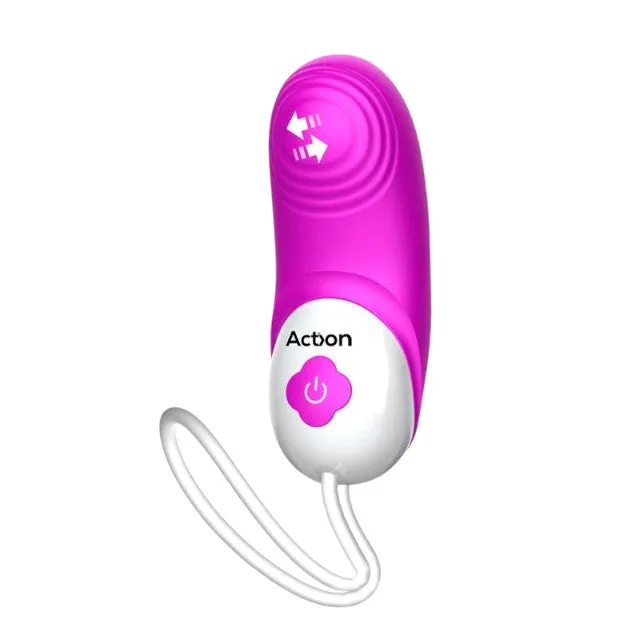 Stimulator DOUBLE ACTION No. Thirteen. pentru clitoris și punctul G. 10 funcții de pulsație. 10 funcții de vibrație. roz cu alb
