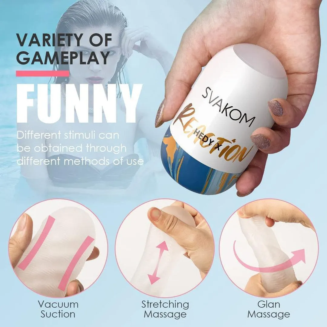 SVAKOM Hedy X Penis Strokers (5-Pack)