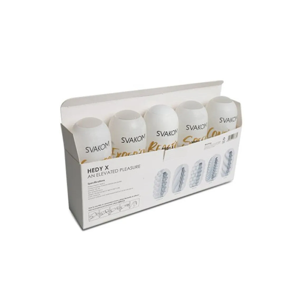 SVAKOM Hedy X Penis Strokers (5-Pack)