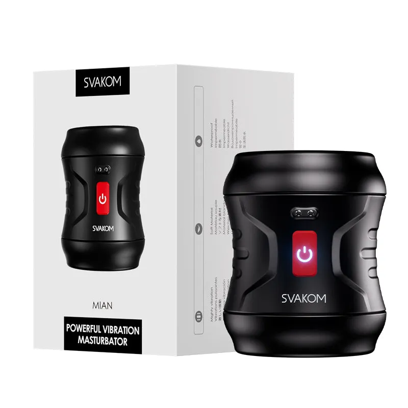 SVAKOM Mian Automatic Vibrating Male Masturbator App Control