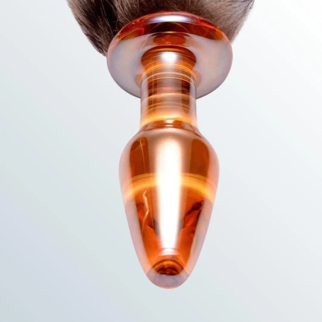 Tailz Fox Tail Glass Anal Plug
