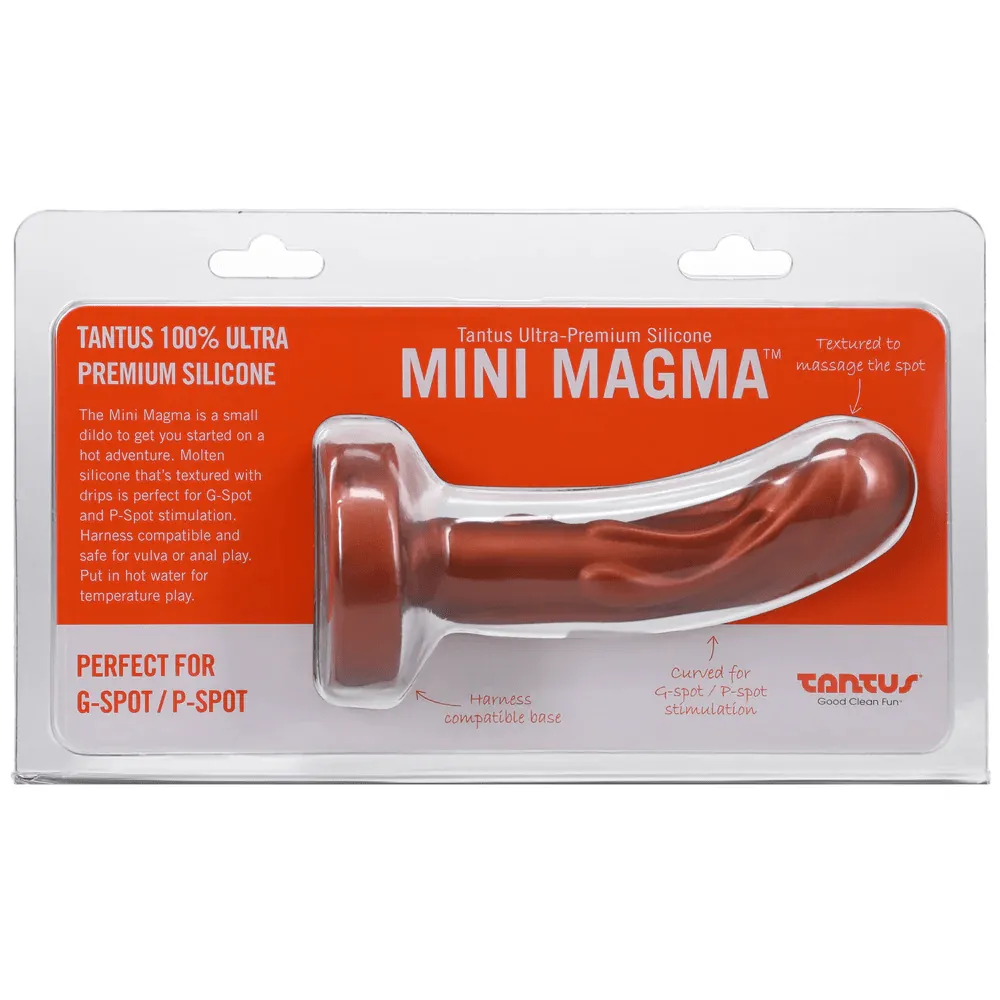 Tantus Mini Magma Silicone Dildo