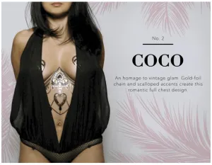 Temporary Body Tattoo- Coco