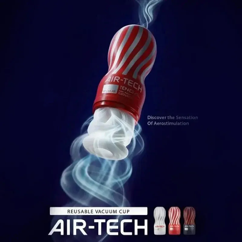 TENGA Pocket Pussy Male Masturbator - Vacuum Silicone Realistic Vaginal Sex Toys for Men
