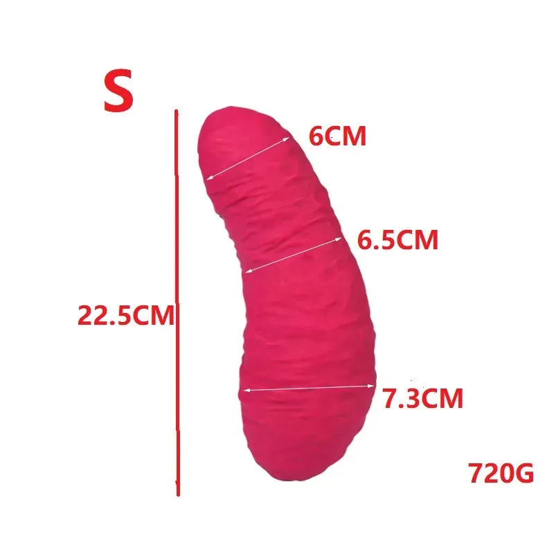 Thick Silicone Rectal Prolapse Butt Plug - Super Soft Anal Dilator Built Anal Toy For Women Men