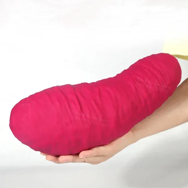 Thick Silicone Rectal Prolapse Butt Plug - Super Soft Anal Dilator Built Anal Toy For Women Men