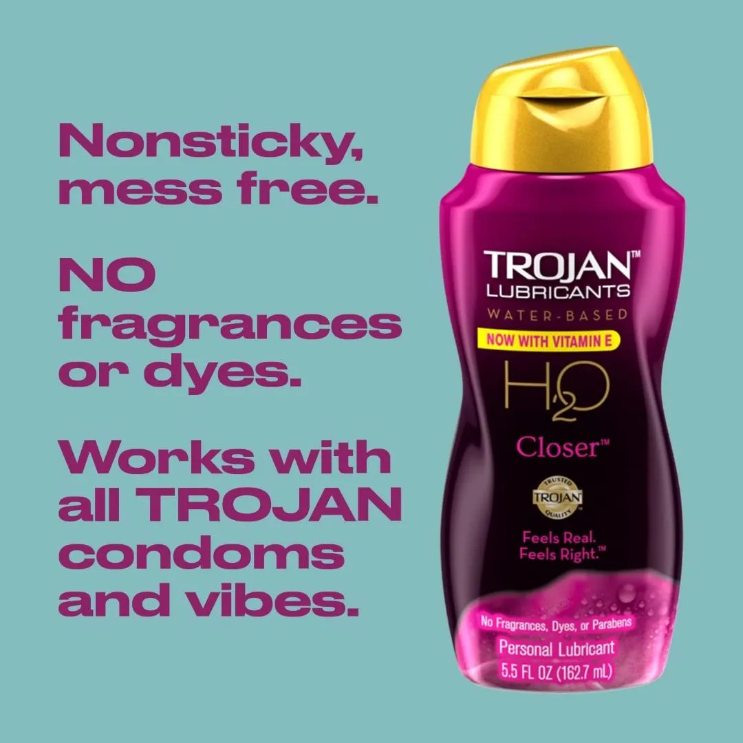 Trojan H2O Closer - Water-Based Lubricant | 5.5oz