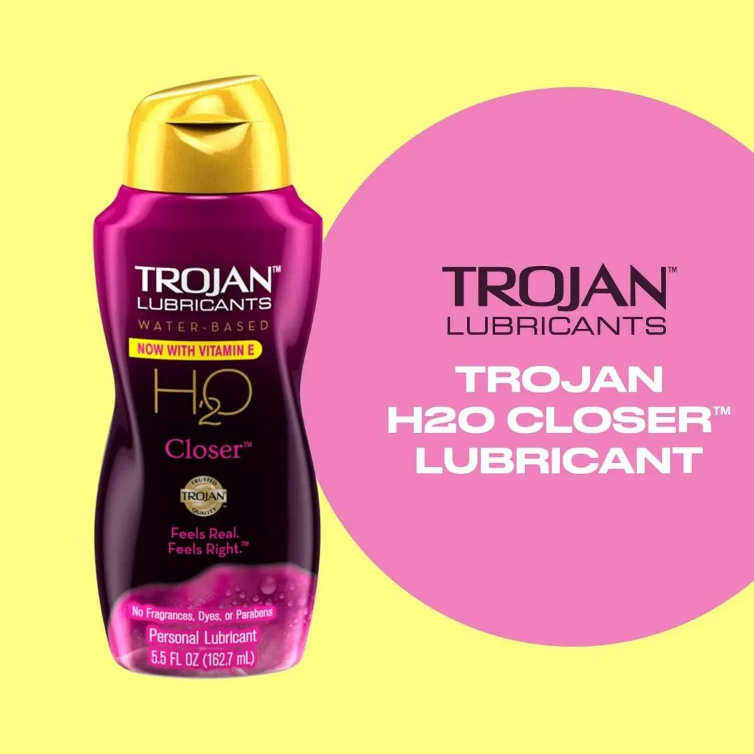 Trojan H2O Closer - Water-Based Lubricant | 5.5oz